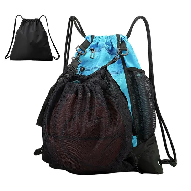 Foldable Soccer Backpack Gym Bag Drawstring Basketball Training Sack Large Capacity Sackpack Sports Sack For Yoga Hiking Camping
Foldable Soccer Backpack Gym Bag Drawstring Basketball Training Sack Large Capacity Sackpack Sports Sack For Yoga Hiking Camping
