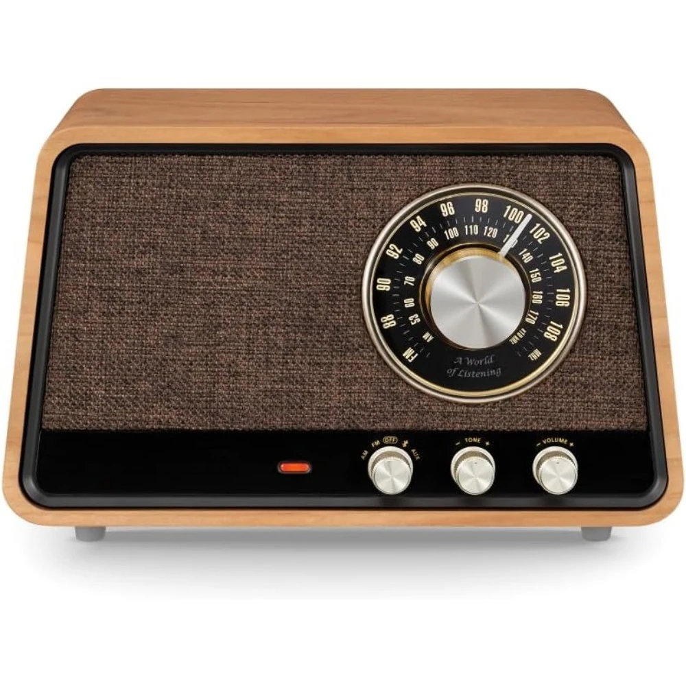 Радиоприемник в винтажном стиле с деревянным корпусом, AM/FM, Bluetooth, Aux-входом, 50-летняя юбилейная серия, доставка по США
Радиоприемник в винтажном стиле с деревянным корпусом, AM/FM, Bluetooth, Aux-входом, 50-летняя юбилейная серия, доставка по США