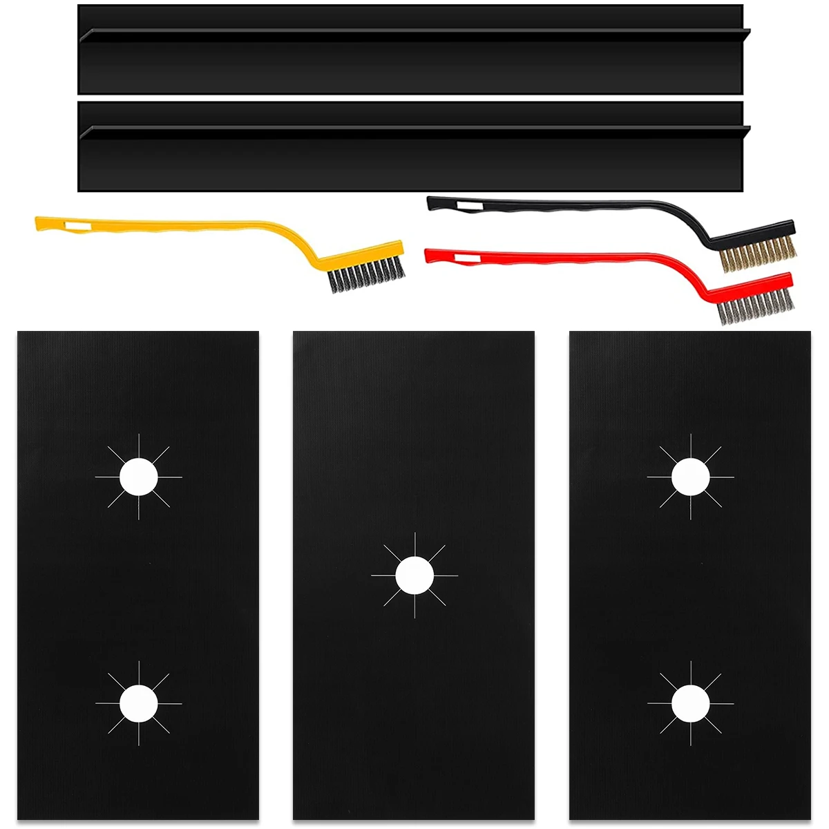 3Pcs Stove Covers Reusable Gas Stove Protector Heat Resistant Gas Stove Burner Liner Washable Stove Burner Covers Non-stick Gas
3Pcs Stove Covers Reusable Gas Stove Protector Heat Resistant Gas Stove Burner Liner Washable Stove Burner Covers Non-stick Gas