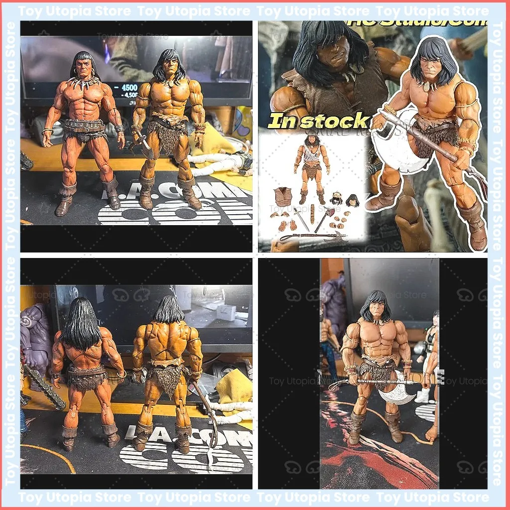 HC Studio Conan the Barbarian 1/12 Scale Action Figure, Blackstone Battle Edition, Collectible Toy Gift
HC Studio Conan the Barbarian 1/12 Scale Action Figure, Blackstone Battle Edition, Collectible Toy Gift