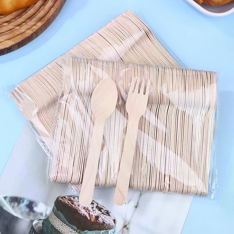 100 шт. одноразовые деревянные столовые приборы, вилки/ложки/резаки, нож, товары для вечеринок, кухонная утварь, набор для упаковки десертной посуды
100 шт. одноразовые деревянные столовые приборы, вилки/ложки/резаки, нож, товары для вечеринок, кухонная утварь, набор для упаковки десертной посуды