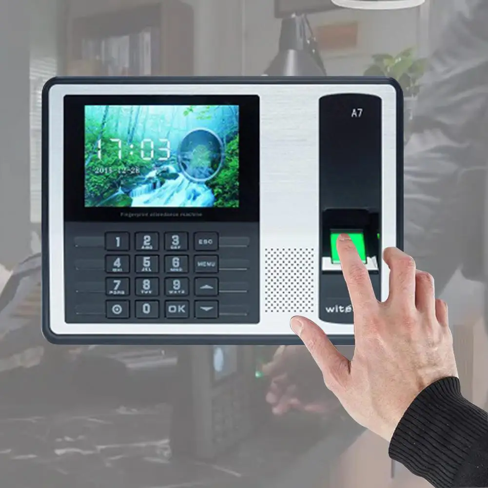 Widely Used Useful Fingerprint Punch Time Card Attendance Machine Freeware Attendance Recorder Password Unlock for Office
Widely Used Useful Fingerprint Punch Time Card Attendance Machine Freeware Attendance Recorder Password Unlock for Office