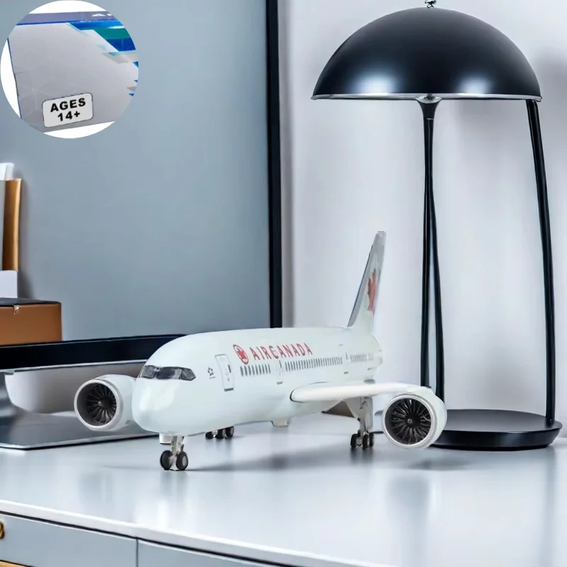 1/130 Scale 47cm Airplane B787 Dreamliner Aircraft Canada Airlines Model W Light and Wheels Landing gear Diecast resin Plane
1/130 Scale 47cm Airplane B787 Dreamliner Aircraft Canada Airlines Model W Light and Wheels Landing gear Diecast resin Plane