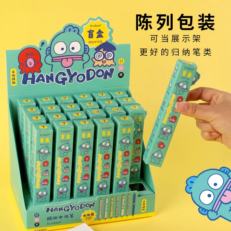 2/6pcs new Sanrio Ugly Fish Pen Stationery Cute Blind Box Speed Drying Neutral Pen Mermaid Hanton Press Signature Pen gift
2/6pcs new Sanrio Ugly Fish Pen Stationery Cute Blind Box Speed Drying Neutral Pen Mermaid Hanton Press Signature Pen gift