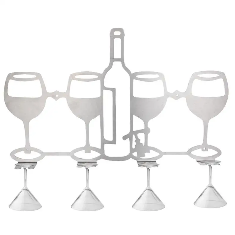Wine Glass Rack Under Cabinet Wine Bottle Shelf Wall Mounted Bottle & Glass Holder Cork Storage Store Red White Champagne
Wine Glass Rack Under Cabinet Wine Bottle Shelf Wall Mounted Bottle & Glass Holder Cork Storage Store Red White Champagne