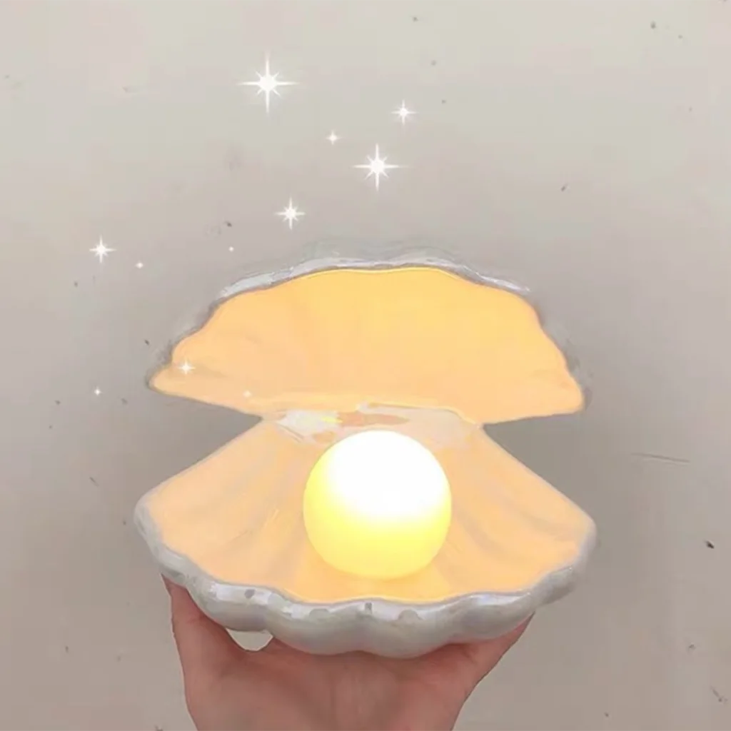 D5 LED Bedside Lamp Night Light Shell Decorative Nightlight for Home Nursery Shell Tabletop Lamps Sleeping Light Living Room
D5 LED Bedside Lamp Night Light Shell Decorative Nightlight for Home Nursery Shell Tabletop Lamps Sleeping Light Living Room