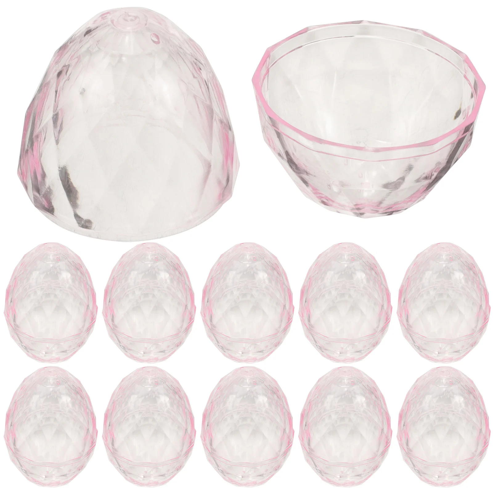12 Pcs Egg Gift Box Easter Party Supplies Personality Shaped Ball Candy Boxes Fillable Ornaments for DIY Plastic Green
12 Pcs Egg Gift Box Easter Party Supplies Personality Shaped Ball Candy Boxes Fillable Ornaments for DIY Plastic Green