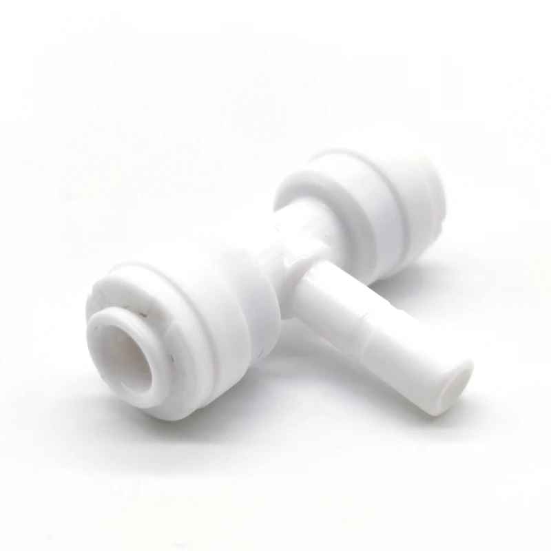 10pcs 1/4 Inch OD T Plug to PE Tube Quick Connector for Garden Water Mist System RO Reverse Osmosis System
10pcs 1/4 Inch OD T Plug to PE Tube Quick Connector for Garden Water Mist System RO Reverse Osmosis System