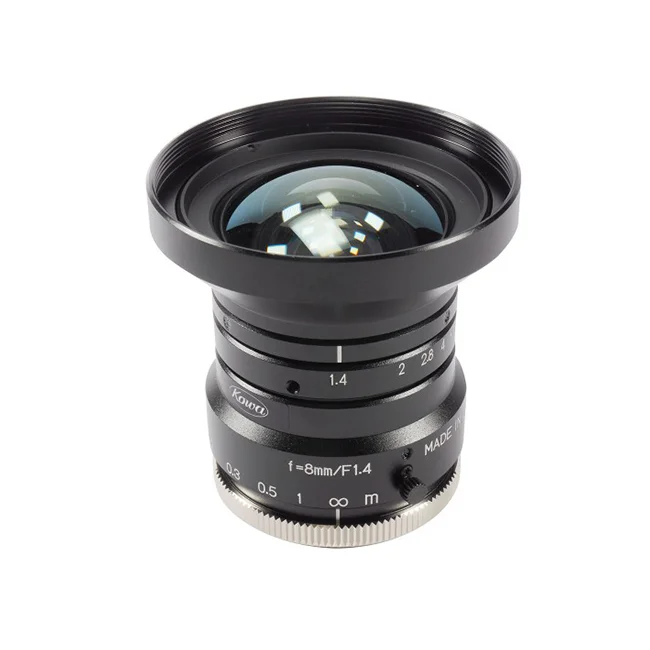 KOWA LM8HC 1" 8mm 5 Megapixel Fixed-focus pixel Size From 5.0μm C-Mount Machine Vision Industrial Lens Suitable for IMX174
KOWA LM8HC 1" 8mm 5 Megapixel Fixed-focus pixel Size From 5.0μm C-Mount Machine Vision Industrial Lens Suitable for IMX174