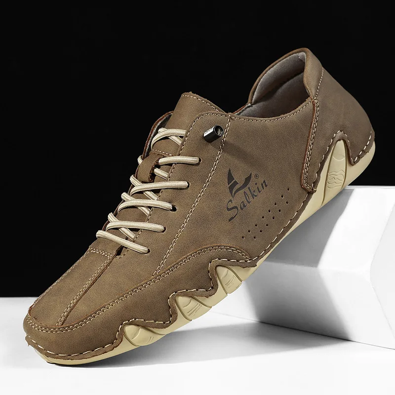 Men's Handmade Casual Sneakers Outdoor Walking Anti-Slip Durable Leisure Shoes Hiking Climbing Sports Shoes Zapatillas De Hombre
Men's Handmade Casual Sneakers Outdoor Walking Anti-Slip Durable Leisure Shoes Hiking Climbing Sports Shoes Zapatillas De Hombre