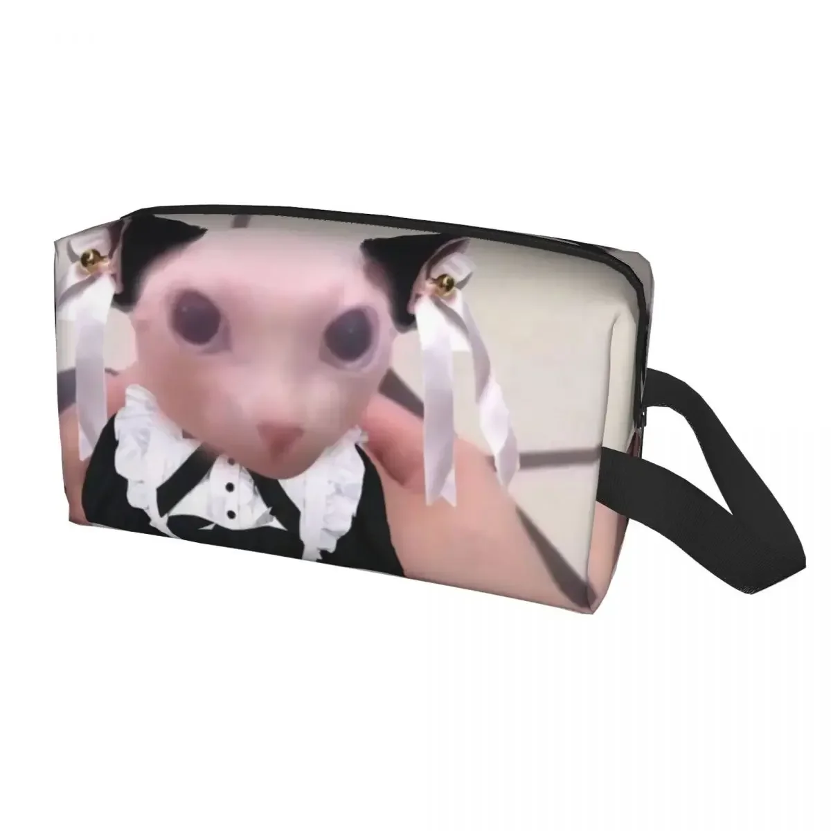 Дорожная забавная Сумочка Bingus для туалетных принадлежностей Kawaii Sphynx кошка органайзер для косметики женский органайзер для хранения косметики
Дорожная забавная Сумочка Bingus для туалетных принадлежностей Kawaii Sphynx кошка органайзер для косметики женский органайзер для хранения косметики
