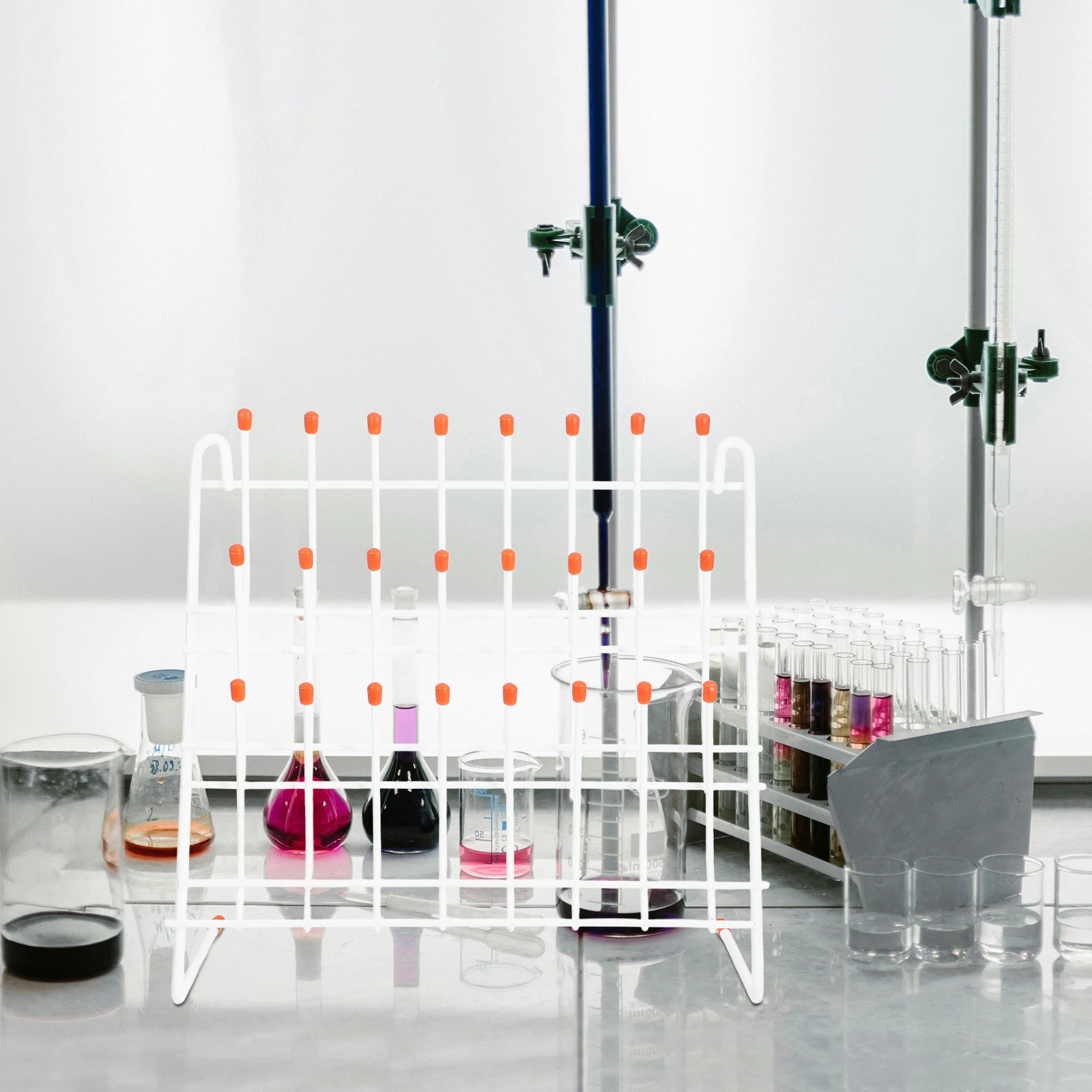 1pc Premium Laboratory Drain Test Tube Holder Drying Stand for Science Industrial University Lab Storage Water Organizer
1pc Premium Laboratory Drain Test Tube Holder Drying Stand for Science Industrial University Lab Storage Water Organizer