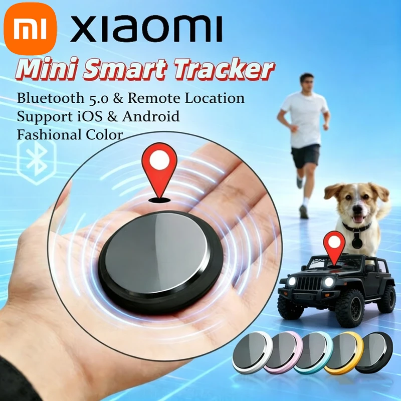 Xiaomi Finder Air Tag Tracking Locator Mini GPS Tracker Smart Anti-Lost Reminder Device Bluetooth Portable for Pets Bag Wallet
Xiaomi Finder Air Tag Tracking Locator Mini GPS Tracker Smart Anti-Lost Reminder Device Bluetooth Portable for Pets Bag Wallet