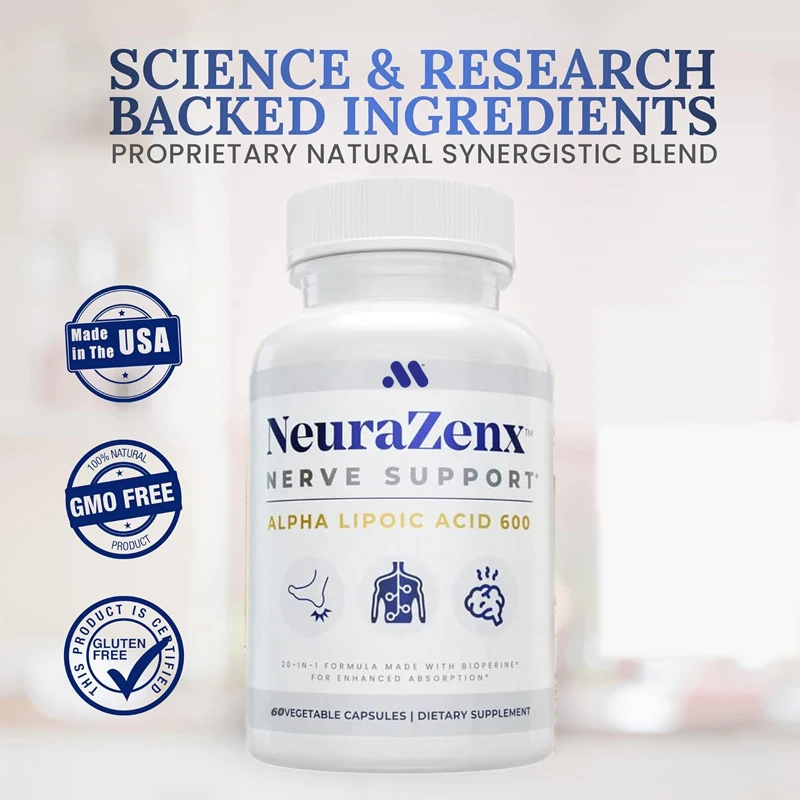 Neurohypotensive and Neuropathological Support,containing Alpha Lipoic Acid, Phenylthiamine Phosphate, L-carnitine, and Turmeric
Neurohypotensive and Neuropathological Support,containing Alpha Lipoic Acid, Phenylthiamine Phosphate, L-carnitine, and Turmeric