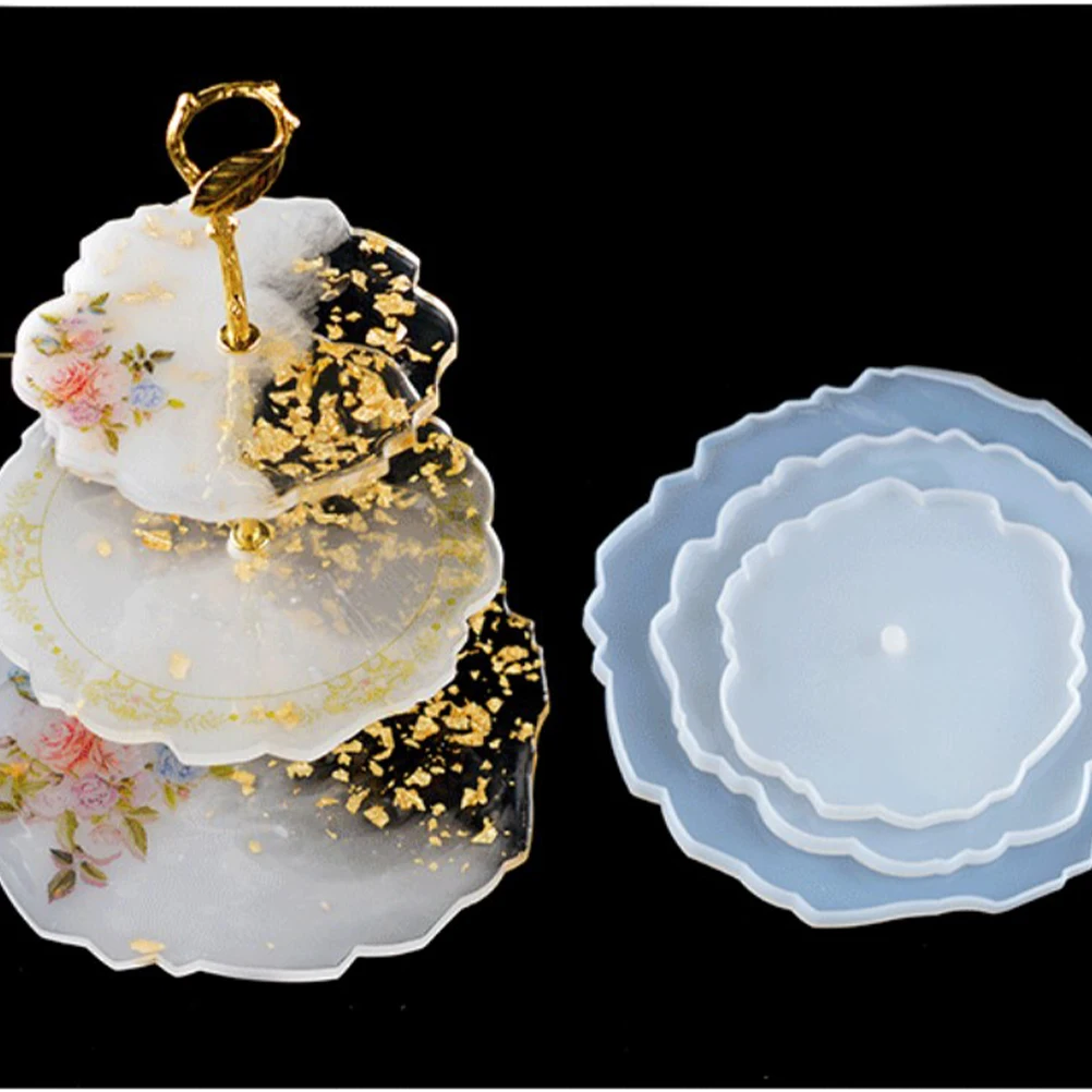 Silicone Epoxy Display Multilayer Kitchen Storage Tea Party Diy Crystal Epoxy Mould Display Tray Fruit Tray Mould Decor
Silicone Epoxy Display Multilayer Kitchen Storage Tea Party Diy Crystal Epoxy Mould Display Tray Fruit Tray Mould Decor
