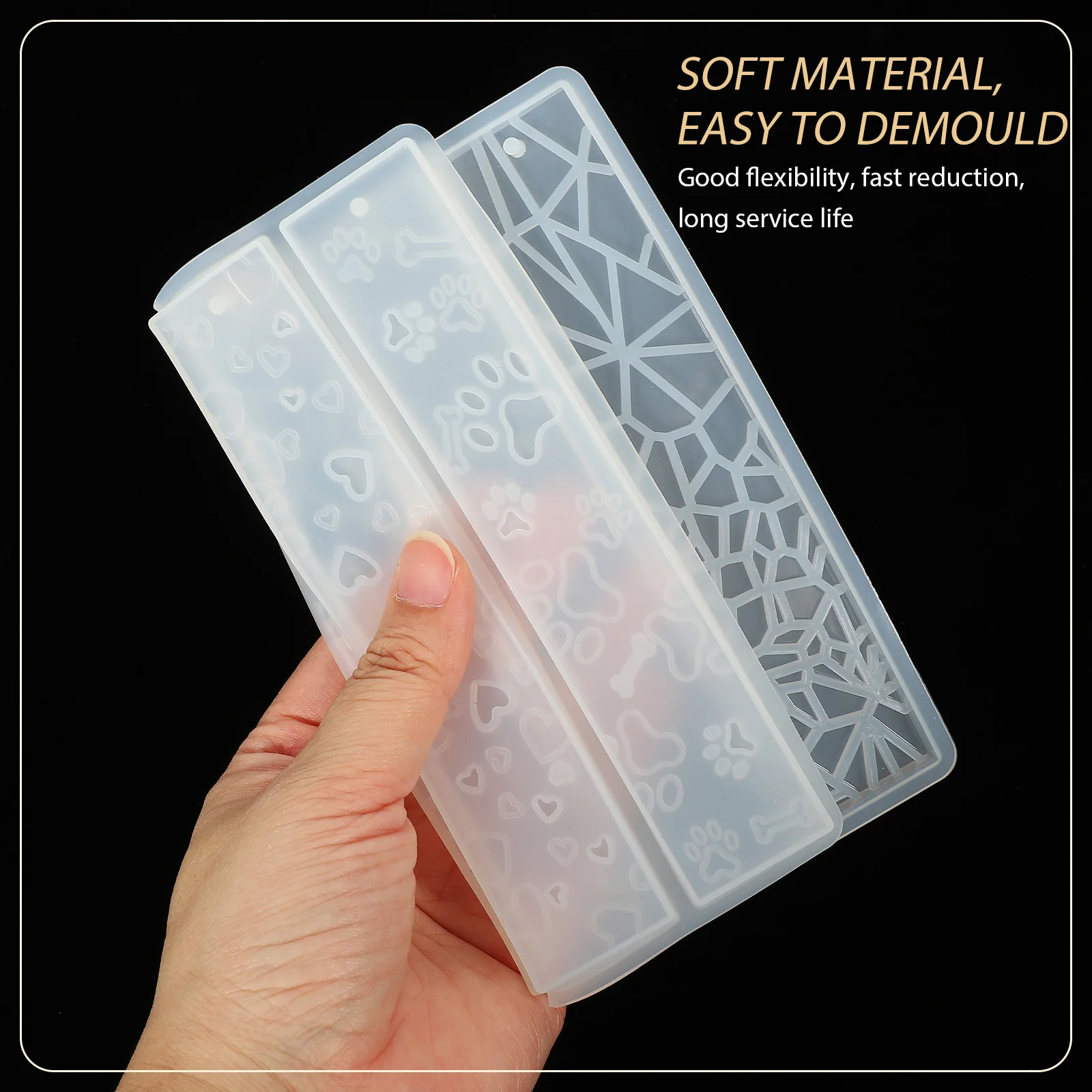 Cat Claw Bookmark Mold Silicone Resin Molds For Epoxy Jewelry Making Diy Bookmarker Craft Kit Student Stationery Pendant
Cat Claw Bookmark Mold Silicone Resin Molds For Epoxy Jewelry Making Diy Bookmarker Craft Kit Student Stationery Pendant