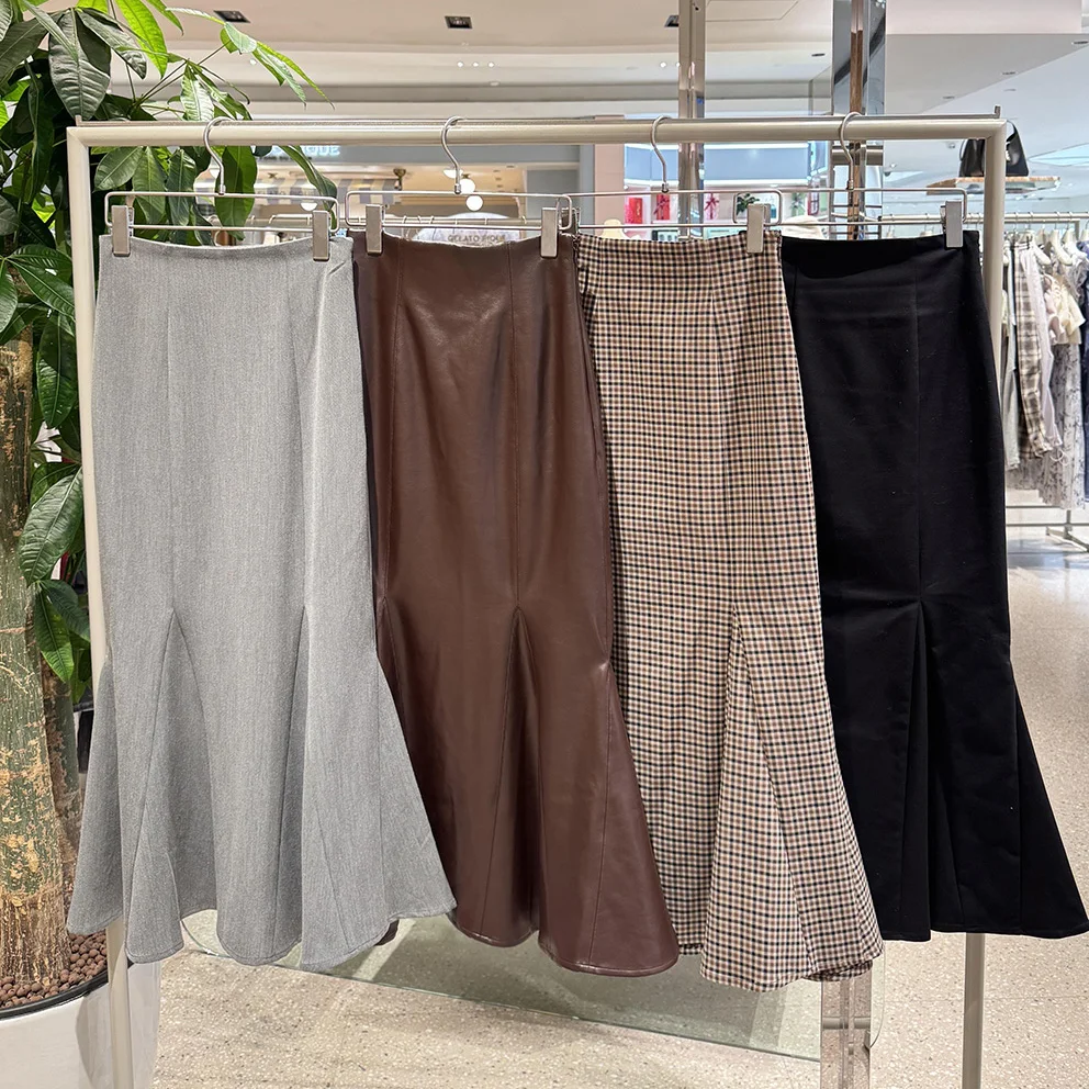 Japanese Style Mermaid Skirt Multi-Piece 3D Cutting Vase Fish Tail Half Skirt High Waist Polyester Fiber Casual Back Split
Japanese Style Mermaid Skirt Multi-Piece 3D Cutting Vase Fish Tail Half Skirt High Waist Polyester Fiber Casual Back Split