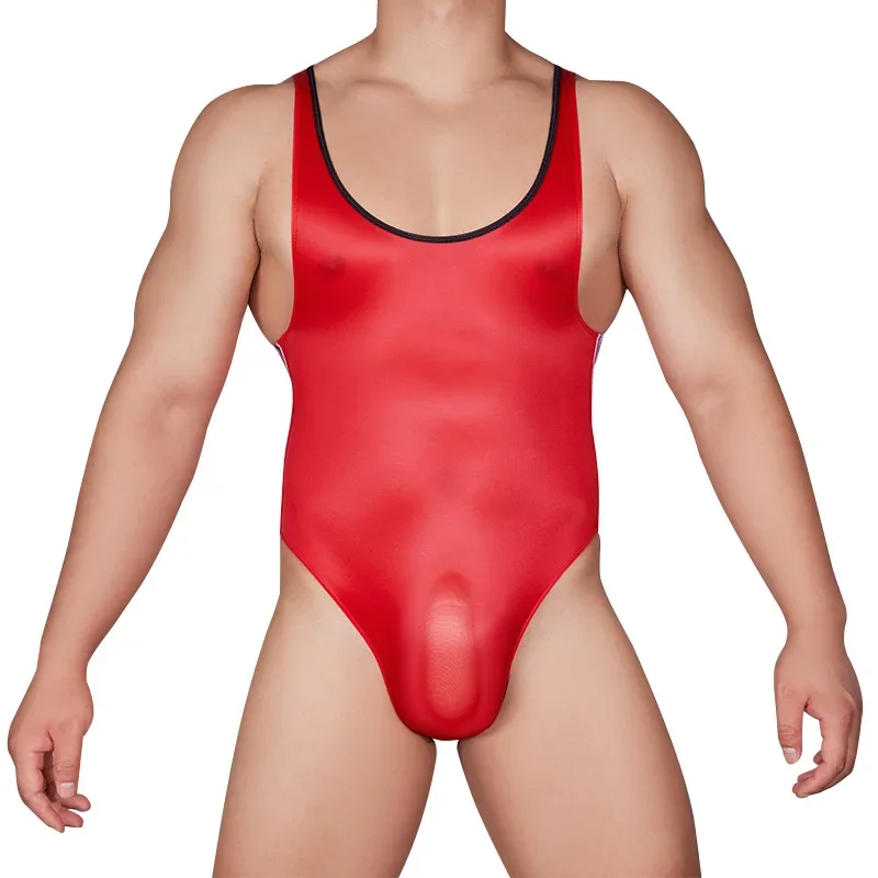 Мужское сексуальное боди, летние блестящие глянцевые прозрачные колготки, Ультраэластичный купальник, одежда для спортзала, дышащая майка для фитнеса
Мужское сексуальное боди, летние блестящие глянцевые прозрачные колготки, Ультраэластичный купальник, одежда для спортзала, дышащая майка для фитнеса