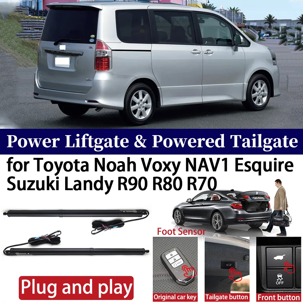 for Toyota Noah Voxy NAV1 Esquire Suzuki Landy R90 R80 R70 Car Power Liftgate Automatic One-Click Vehicle Powered Tailgate Strut
for Toyota Noah Voxy NAV1 Esquire Suzuki Landy R90 R80 R70 Car Power Liftgate Automatic One-Click Vehicle Powered Tailgate Strut