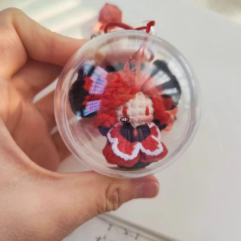 New Hazbin Hotel Alastor Niffty Small Soft Doll Kawaii Cartoon Keychain Knapsack Knitted Bag Charm Key Ring Ornaments Gift Toys
New Hazbin Hotel Alastor Niffty Small Soft Doll Kawaii Cartoon Keychain Knapsack Knitted Bag Charm Key Ring Ornaments Gift Toys