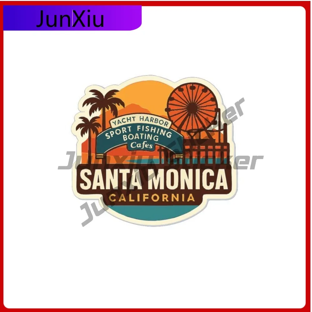 Santa Monica California Sticker Vinyl Die-cut Waterproof Decal City Skyline Landmark Design Sticker Camping Car Windshield Bumpe
Santa Monica California Sticker Vinyl Die-cut Waterproof Decal City Skyline Landmark Design Sticker Camping Car Windshield Bumpe