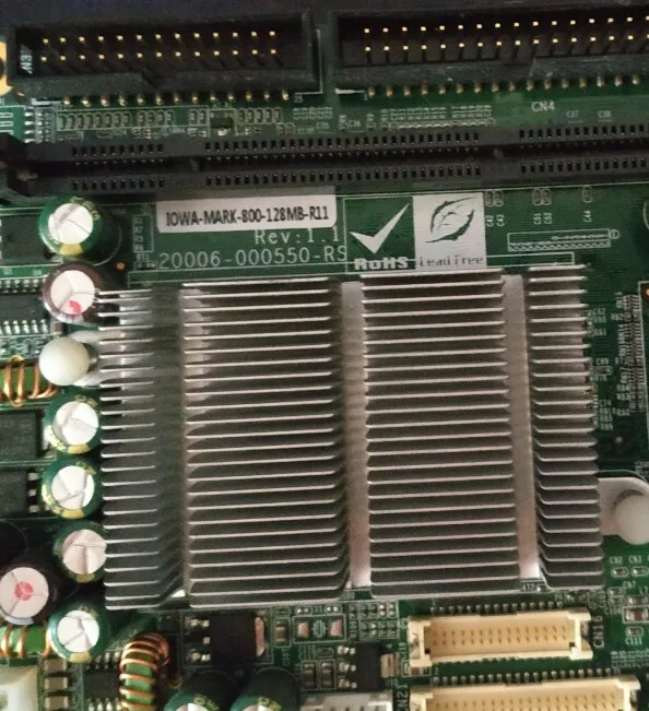 IEI IOWA-MARK-800-128MB-R11 VER:1.1 Industrial control motherboard
IEI IOWA-MARK-800-128MB-R11 VER:1.1 Industrial control motherboard