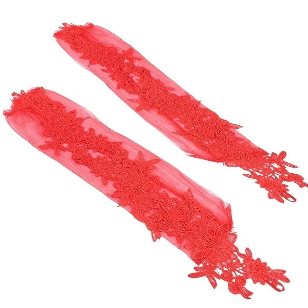 Модные свадебные перчатки без пальцев, кружевные вышитые женские перчатки для косплея, удлиненные длинные варежки с цветком, товары для вечеринок
Модные свадебные перчатки без пальцев, кружевные вышитые женские перчатки для косплея, удлиненные длинные варежки с цветком, товары для вечеринок