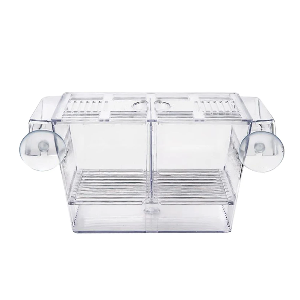 Fish Hatching Box Aquarium Breeding Tank Incubation Container Isolation Box 2 Layer Plastic Transparent Suction Cup Practical
Fish Hatching Box Aquarium Breeding Tank Incubation Container Isolation Box 2 Layer Plastic Transparent Suction Cup Practical