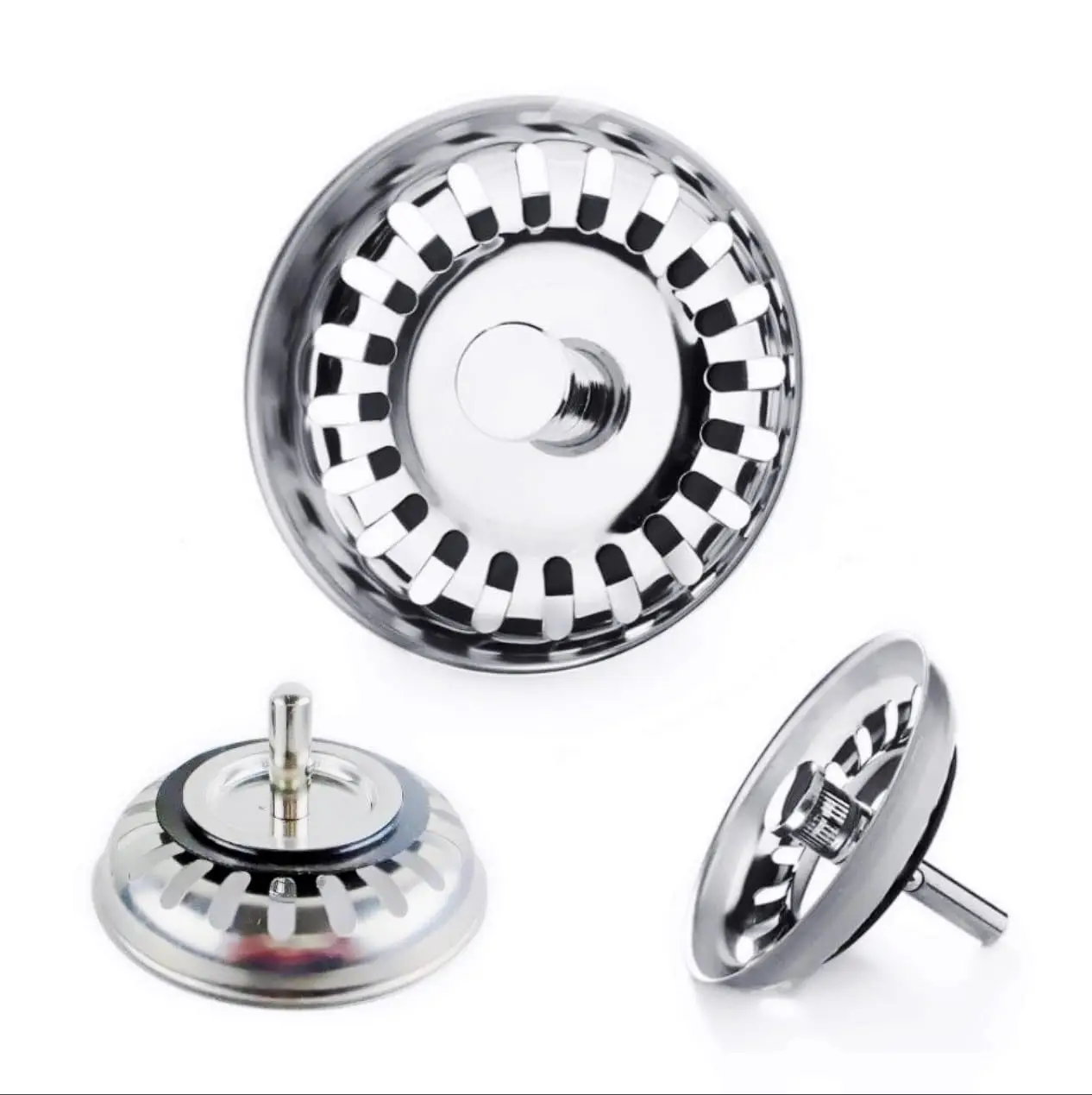 Stainless Steel Sink Filter Hair Catcher Plug for Kitchen Hole And Bathroom Drain Basin Wastewater Efficient Sink Strainer
Stainless Steel Sink Filter Hair Catcher Plug for Kitchen Hole And Bathroom Drain Basin Wastewater Efficient Sink Strainer