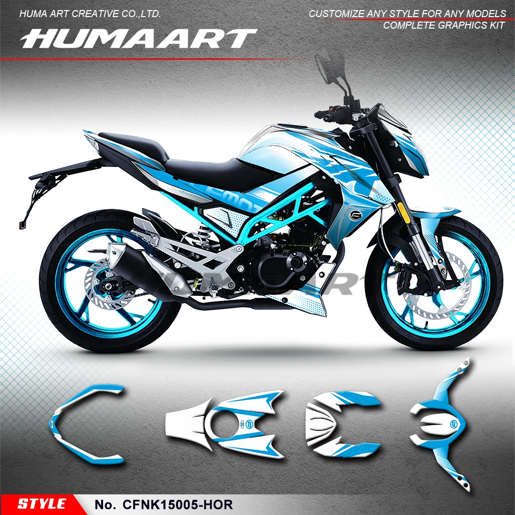 HUMAART Racing Sticker Motorcycle Decals for CFMOTO 150 NK NK150 150NK CF MOTO, Personalized, CFNK15005-HOR
HUMAART Racing Sticker Motorcycle Decals for CFMOTO 150 NK NK150 150NK CF MOTO, Personalized, CFNK15005-HOR