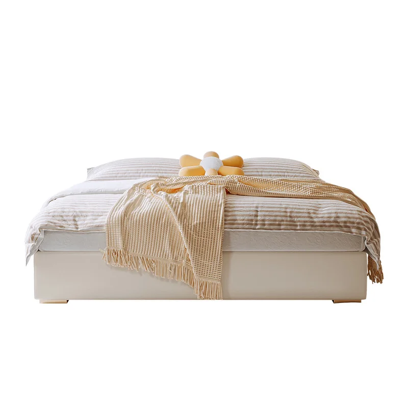 Lifting bed frame Tatami light luxury storage high box leather no bedside multi-functional bed
Lifting bed frame Tatami light luxury storage high box leather no bedside multi-functional bed