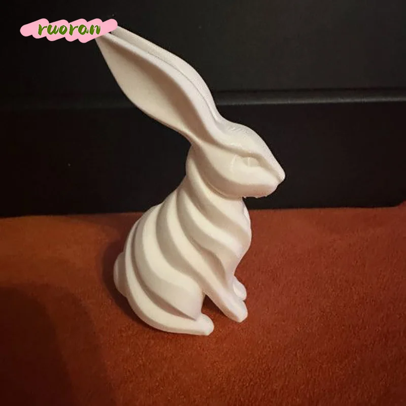 3D Printed Minimalist Rabbit Statue Modern Art Desktop Decoration for Entryway High End Home Decor Instagram Style
3D Printed Minimalist Rabbit Statue Modern Art Desktop Decoration for Entryway High End Home Decor Instagram Style