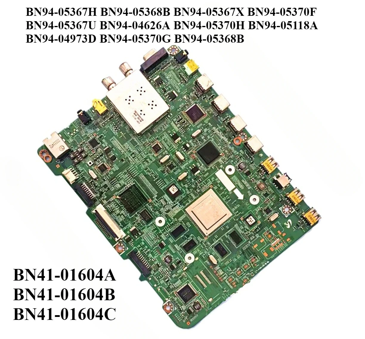 Main Board BN41-01604 BN41-01604C for 37 40 46 Inch TV UE32D6100 UE32D6200 UE37D6100 UE40D6100 UE40D6200 UE46D6100 UE46D6200 32
Main Board BN41-01604 BN41-01604C for 37 40 46 Inch TV UE32D6100 UE32D6200 UE37D6100 UE40D6100 UE40D6200 UE46D6100 UE46D6200 32