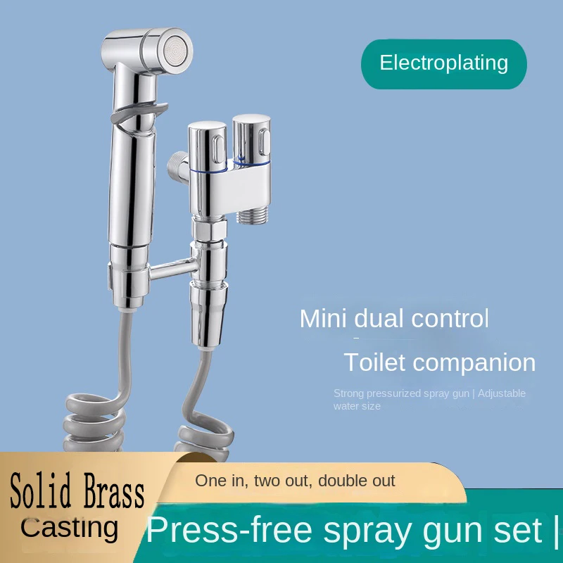 Handheld Bidet Sprayer High Pressure Washer Manual Bidet Enema Shower Toilet Accessories Bathroom Cleaning Bathroom Accessories
Handheld Bidet Sprayer High Pressure Washer Manual Bidet Enema Shower Toilet Accessories Bathroom Cleaning Bathroom Accessories