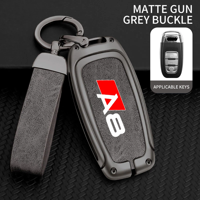 Zinc Alloy Car Smart Remote Key Case Cover Holder Shell For Audi A8 d3 d4 d5 4h Protector Key Bag Keychain Interior Accessories
Zinc Alloy Car Smart Remote Key Case Cover Holder Shell For Audi A8 d3 d4 d5 4h Protector Key Bag Keychain Interior Accessories