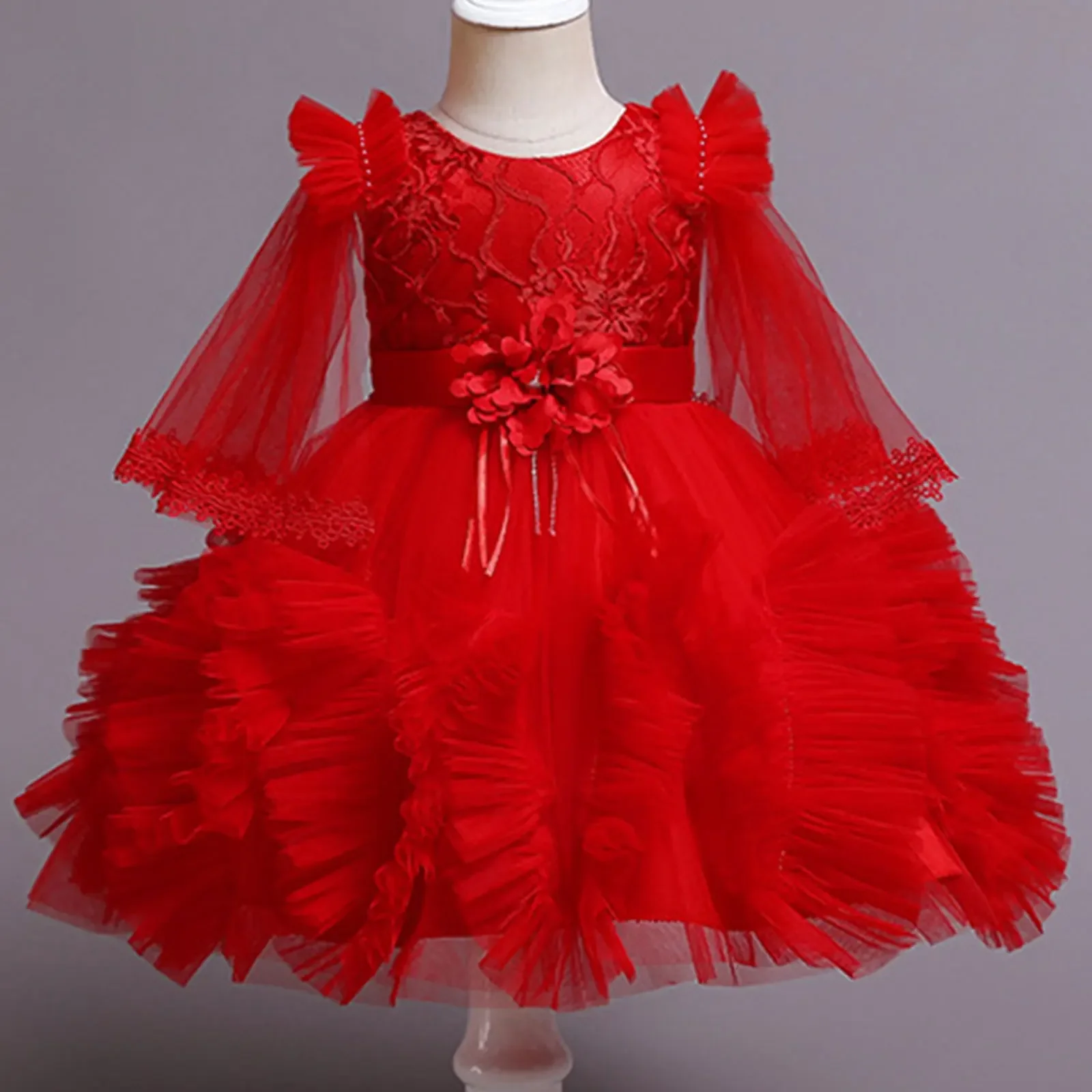 Birthday Tulle Dress Toddler Girl Flower Luxurious Bow Wedding Gown Kids Party Wear Princess Pink Dress Baby Girl Flower Dresses
Birthday Tulle Dress Toddler Girl Flower Luxurious Bow Wedding Gown Kids Party Wear Princess Pink Dress Baby Girl Flower Dresses