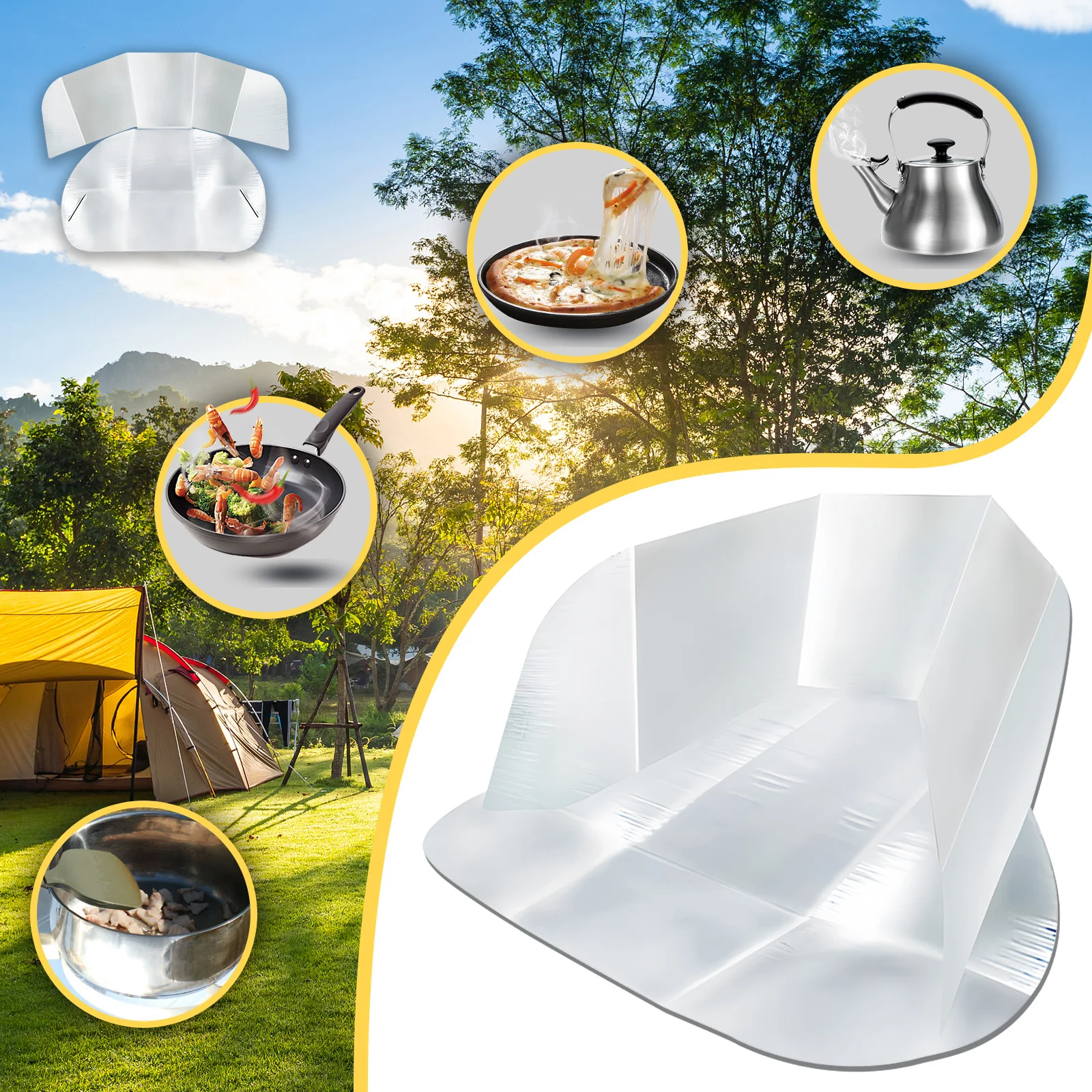 Panel Solar Cooker Foldable Solar Cooker Easy Installation Recycable Board For Camping Picnics Outdoor Cooking
Panel Solar Cooker Foldable Solar Cooker Easy Installation Recycable Board For Camping Picnics Outdoor Cooking