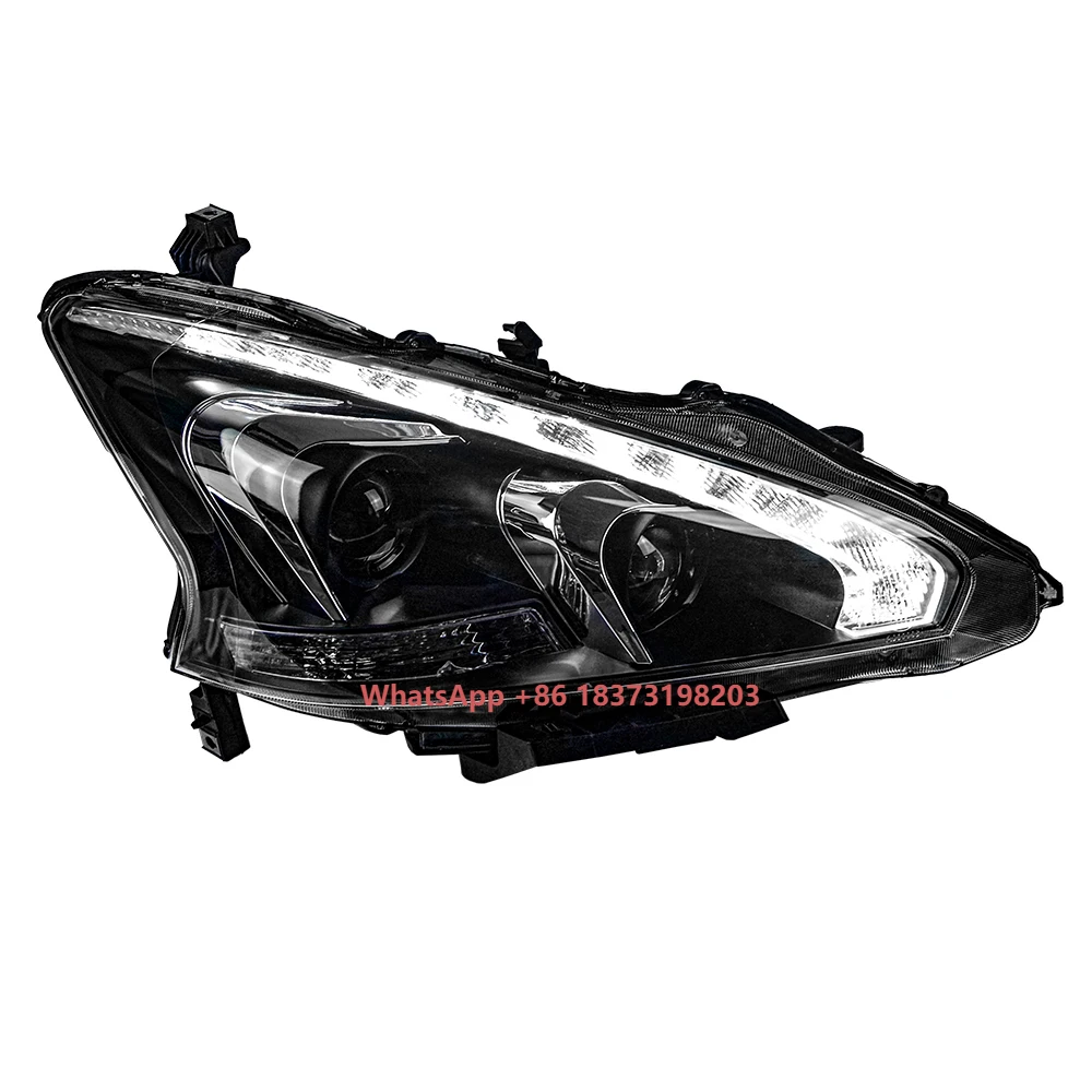 Для Nissan Teana 2013-2015 обновление новый дизайн аксессуары светодиодные автомобильные фары линзы мигающий сигнальный свет высокое качество в сборе
Для Nissan Teana 2013-2015 обновление новый дизайн аксессуары светодиодные автомобильные фары линзы мигающий сигнальный свет высокое качество в сборе