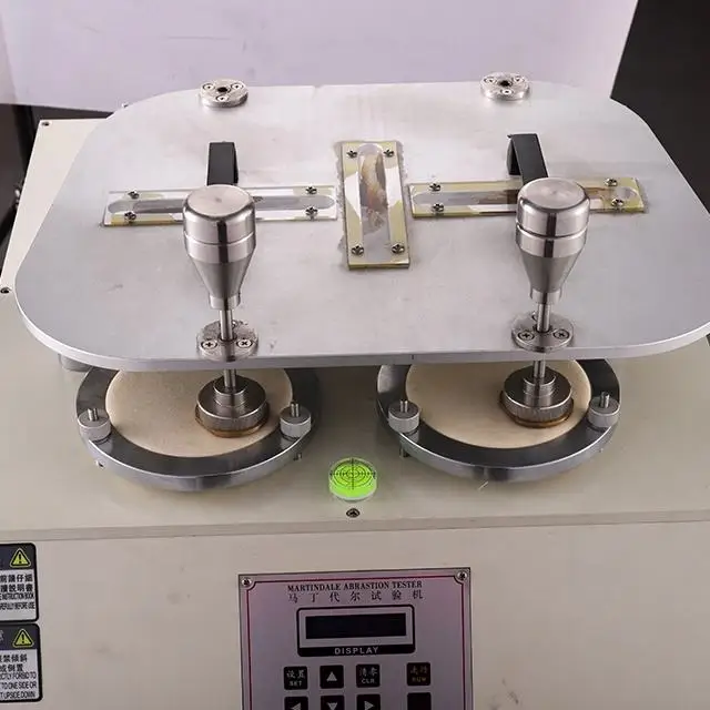 4-Head Martindale Abrasion for Test Equipment Textile Friction Fabric Tester Machine with 1 Year Warranty
4-Head Martindale Abrasion for Test Equipment Textile Friction Fabric Tester Machine with 1 Year Warranty