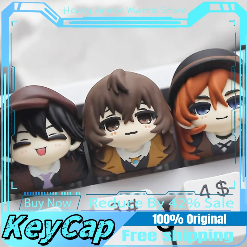 Stray Dogs Theme Keycaps Resin Cherry R4 Profile Mechanical Keyboard Anime Office Games Cartoon Cute Collection Gifts Keycaps
Stray Dogs Theme Keycaps Resin Cherry R4 Profile Mechanical Keyboard Anime Office Games Cartoon Cute Collection Gifts Keycaps