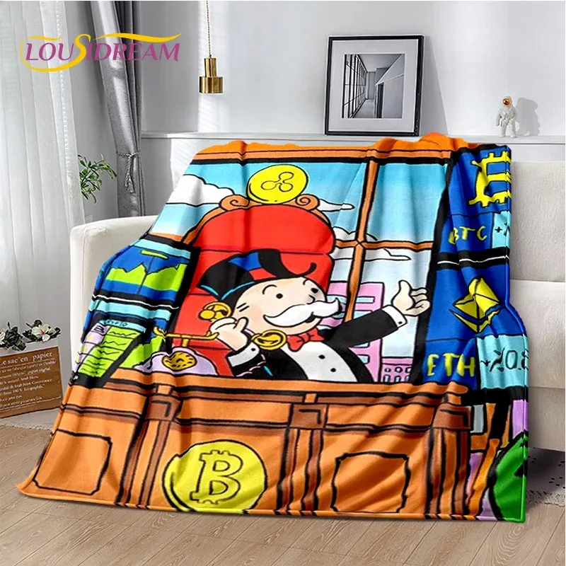 JMN30Monopoly Go Rich Game Dollar Cartoon Blanket,Soft Throw Blanket for Home Bedroom Bed Sofa Picnic Travel Office Cover Ch2Kn@
JMN30Monopoly Go Rich Game Dollar Cartoon Blanket,Soft Throw Blanket for Home Bedroom Bed Sofa Picnic Travel Office Cover Ch2Kn@