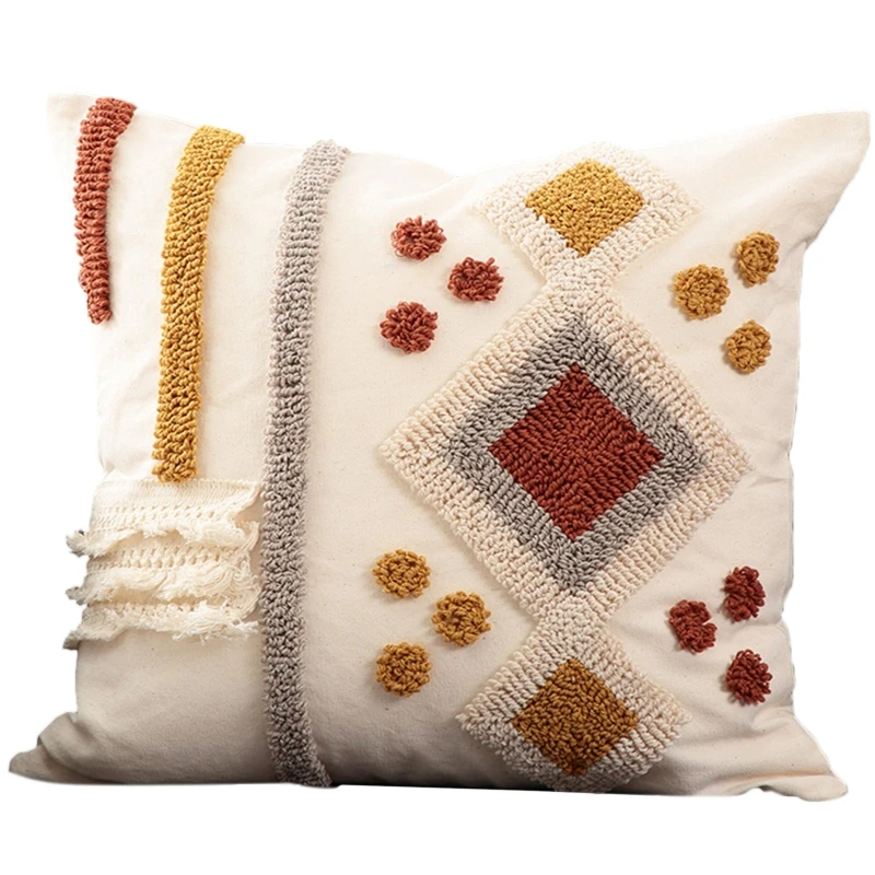 Boho Tufted Embroidery Throw Pillow for Case with Tassels Patchwork Multicolor Geometric Diamond Striped Cushion D Drop shipping
Boho Tufted Embroidery Throw Pillow for Case with Tassels Patchwork Multicolor Geometric Diamond Striped Cushion D Drop shipping