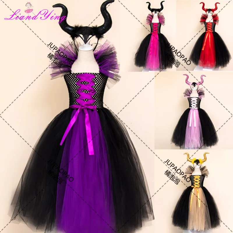 New Movie Wednesday Cosplay Witch Dress Girls Maleficent Black Gothic Vampire Dresses Children Halloween Party Clothes 2T-12T
New Movie Wednesday Cosplay Witch Dress Girls Maleficent Black Gothic Vampire Dresses Children Halloween Party Clothes 2T-12T