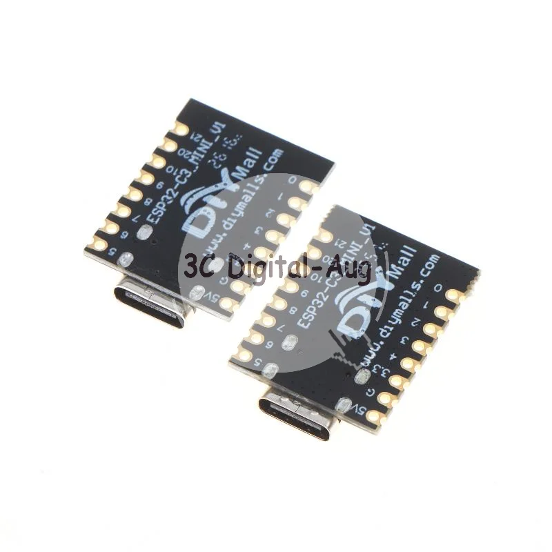 ESP32 C3 Super Mini Development Board 1Pcs WiFi Bluetooth Type C for DIY IoT Projects Electronic Programming Learning
ESP32 C3 Super Mini Development Board 1Pcs WiFi Bluetooth Type C for DIY IoT Projects Electronic Programming Learning