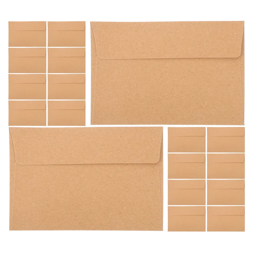 30 PCS Invited Envelopes for Photo Cash Budgeting A4 Photos Brown Coin Storage Colored Check Announcement
30 PCS Invited Envelopes for Photo Cash Budgeting A4 Photos Brown Coin Storage Colored Check Announcement