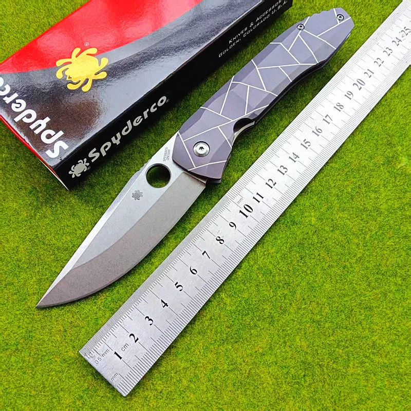 C199 Aluminum Alloy Handle Portable Folding Knife Outdoor Knife Self-Defense Folding Knife High Hardness Steel
C199 Aluminum Alloy Handle Portable Folding Knife Outdoor Knife Self-Defense Folding Knife High Hardness Steel