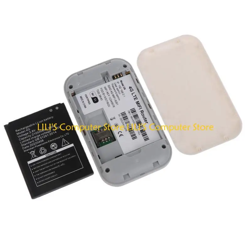 A52B D6 Portable Wi -Fi Router Mobile Hotspot Беспроводной карман 4G LTE Router Pocket Размер кармана
A52B D6 Portable Wi -Fi Router Mobile Hotspot Беспроводной карман 4G LTE Router Pocket Размер кармана