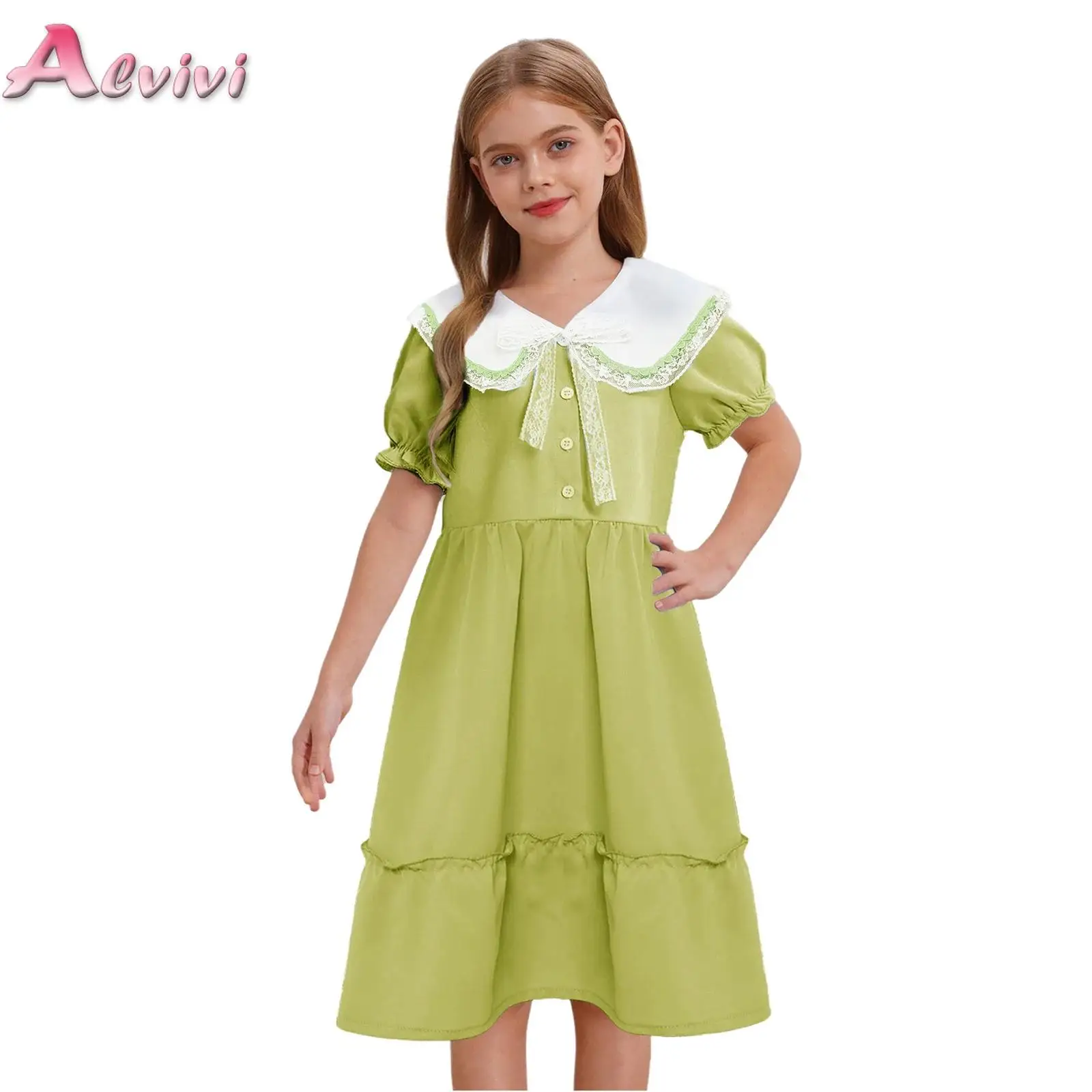 Cute Princess Dress for Girls Summer Fashion Child Clothing Casual Daily Skirt Kids' Dresses Lace Trim Collar Bowknot Girl Dress
Cute Princess Dress for Girls Summer Fashion Child Clothing Casual Daily Skirt Kids' Dresses Lace Trim Collar Bowknot Girl Dress