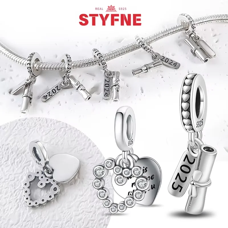 Classic S925 Silver Heart-To-Heart Charms Pendant Infinity Love Beads Fit DIY Bracelet Jewelry Gifts Accessories for Women
Classic S925 Silver Heart-To-Heart Charms Pendant Infinity Love Beads Fit DIY Bracelet Jewelry Gifts Accessories for Women