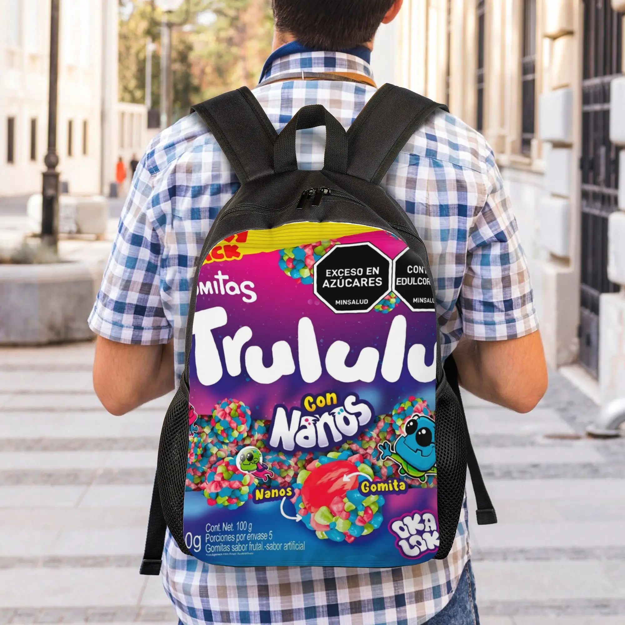 Back to school season Trululu 1 Schoolbag Teenager Fashion Backpack
Back to school season Trululu 1 Schoolbag Teenager Fashion Backpack